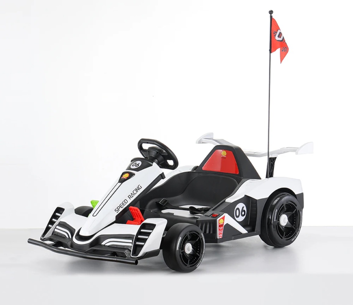 Kids Outdoor Karting - Outdoor Indoor Electric Karting Car 12V