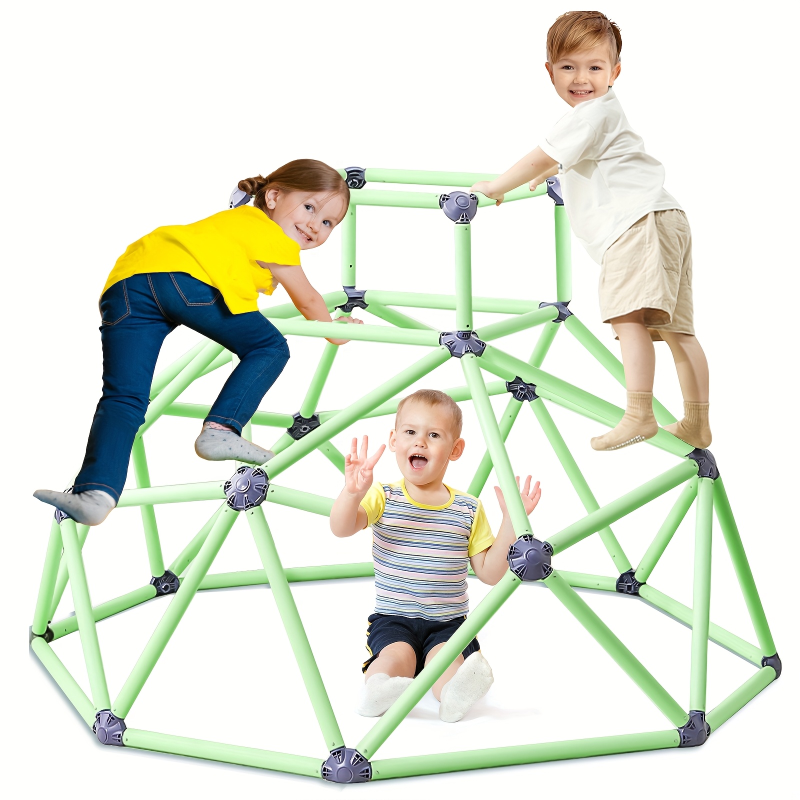 Kids Outdoor Jungle Gym Dome - Bars Climbing Tower - Active Toys