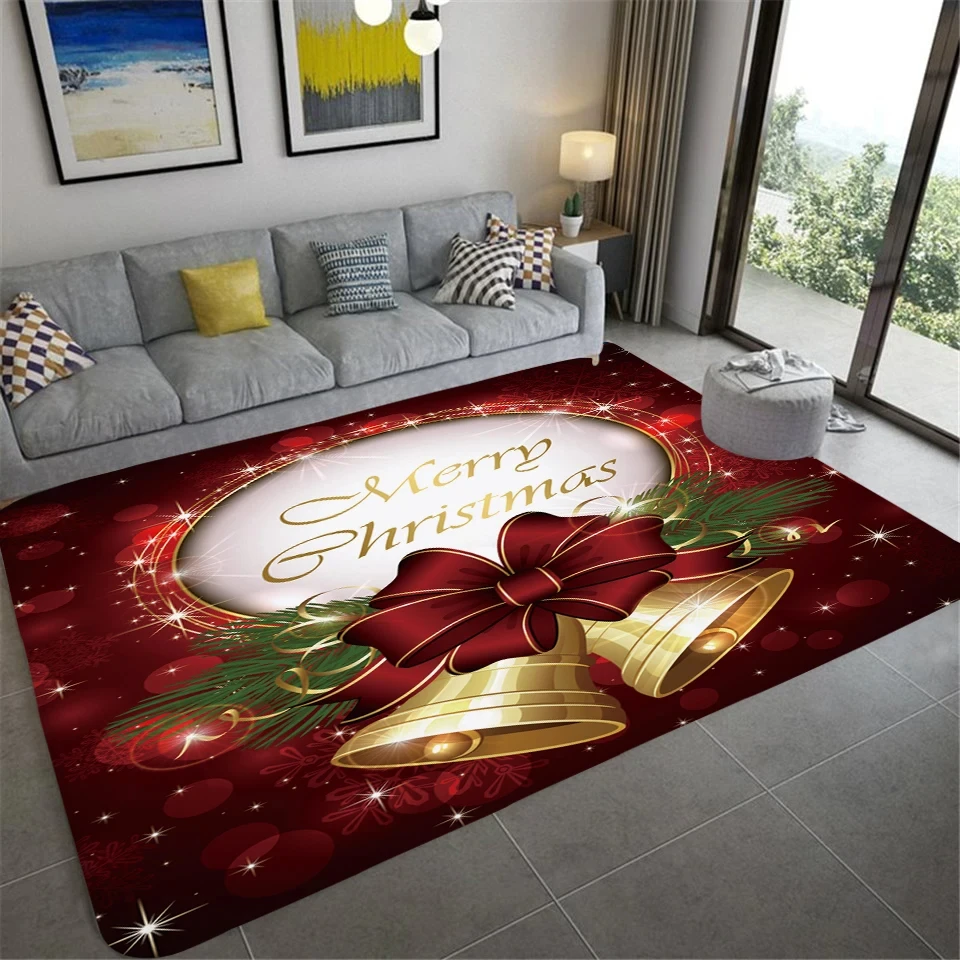 Kids Outdoor Kitchen Diy - Christmas Red Ribbon Bell Carpet Living