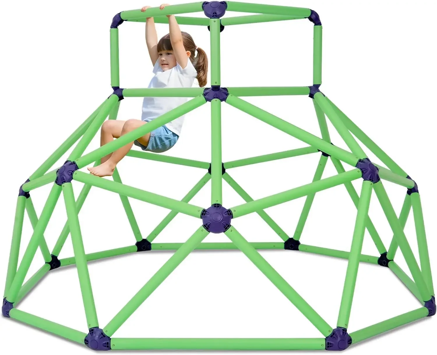 Kids Outdoor Jungle Gym Dome - Zupapa Monkey Bars Climbing Dome -