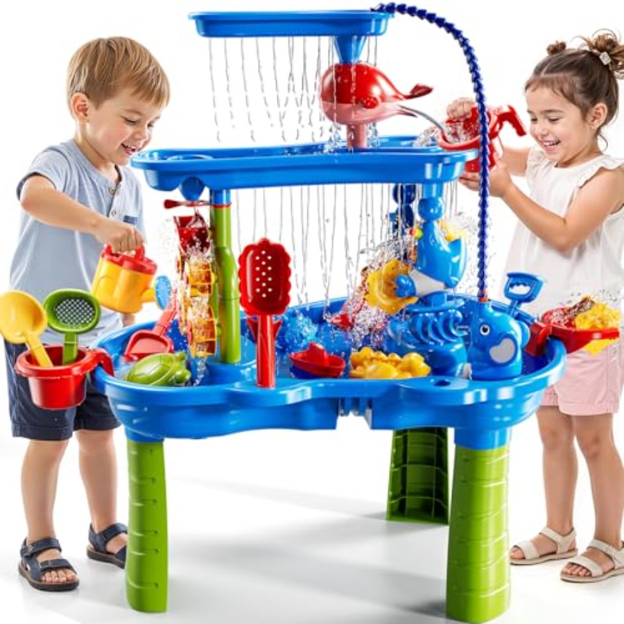 Kids Outdoor Sensory Table - Outdoor water table for kids ages