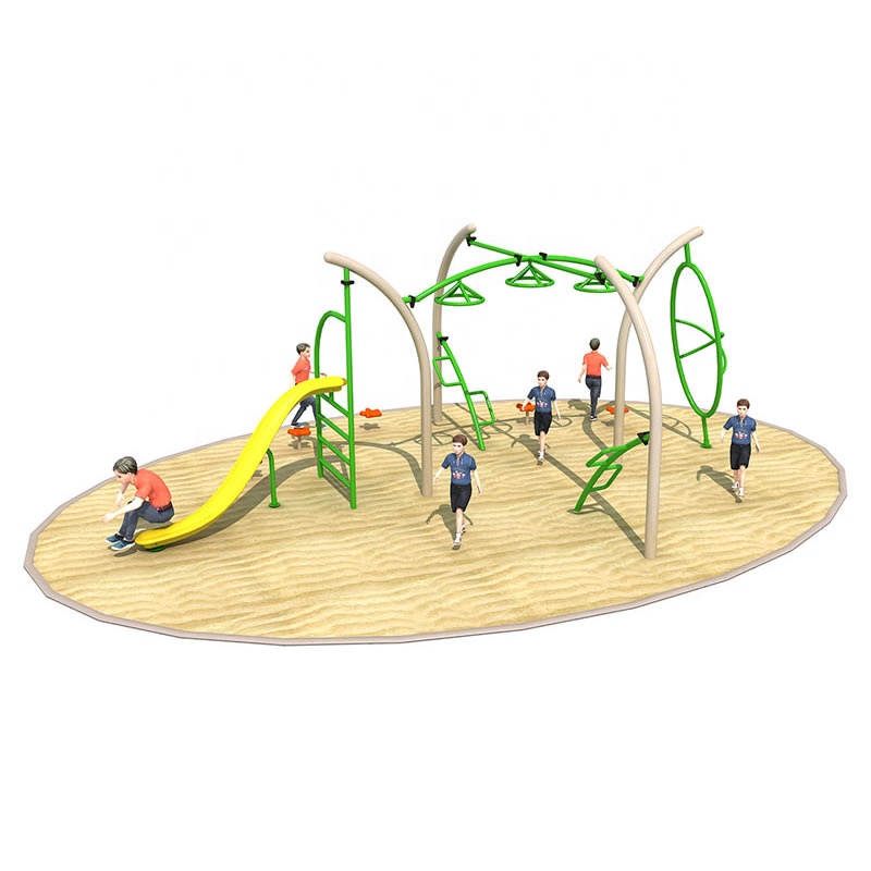 Kids Outdoor Climbing Wall - Metal Monkey Bars For Kids Outdoor