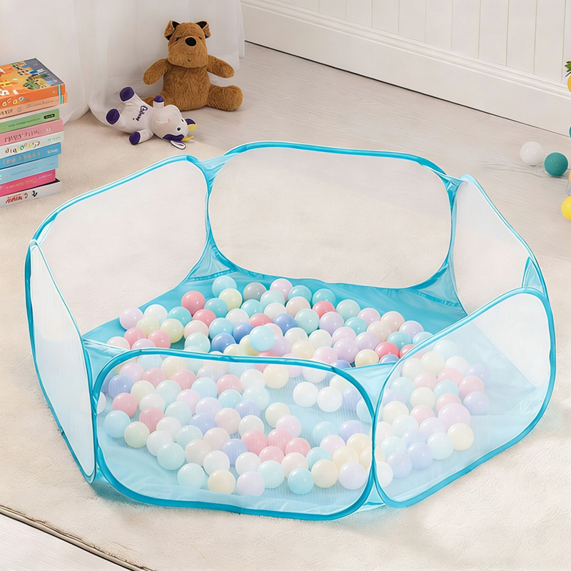 Kids Outdoor Play Yard - 1.2M Ball Pit Ball Pool Foldable