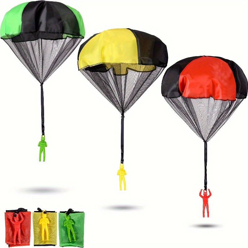 Kids Outdoor Easter Gifts - 1pcs Children's Hand Throwing Parachute Toy