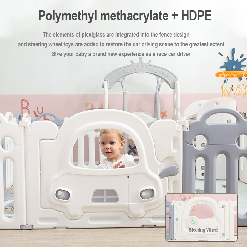 Feiqitoy Plastic Playard Porta - огляд і ціна Kids Outdoor Play Yard
