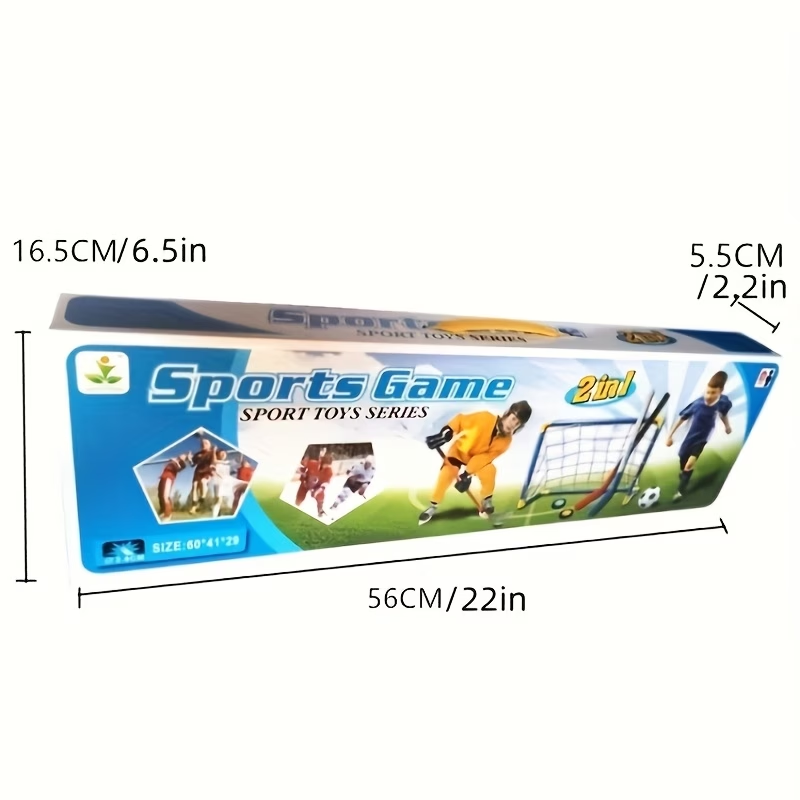 2 in 1 Kids Hockey & Soccer Go - огляд і ціна Kids Outdoor Hockey Set