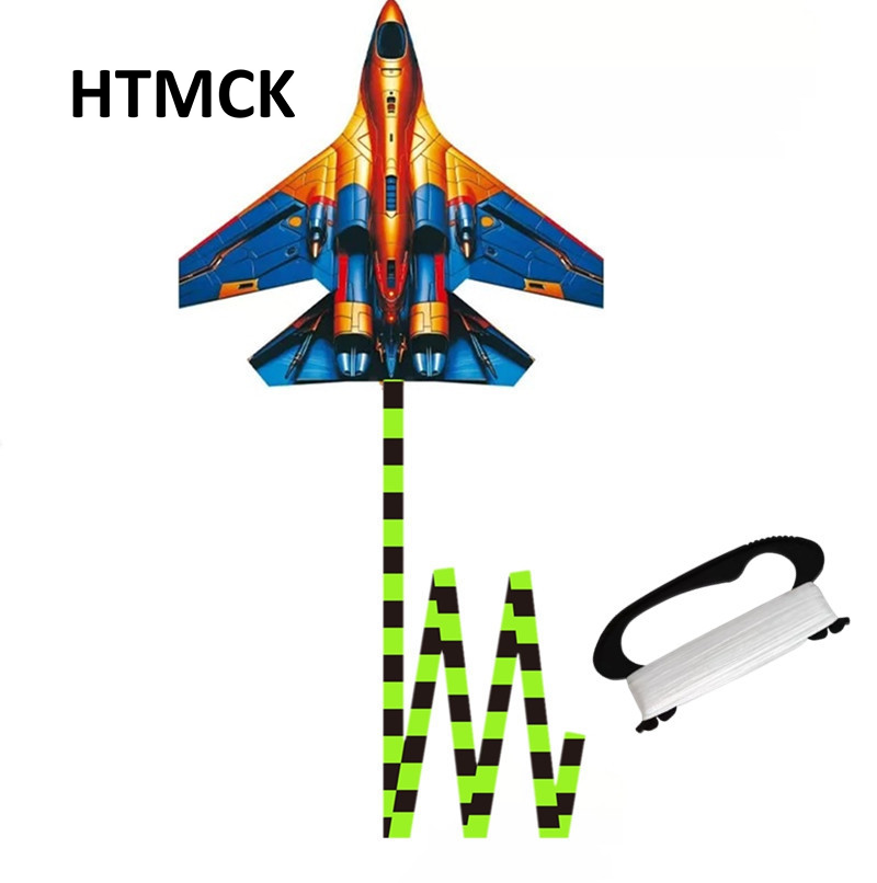 HTMCK Fighter Jet Kite 45cm La - огляд і ціна Kite Easy Fly Kids