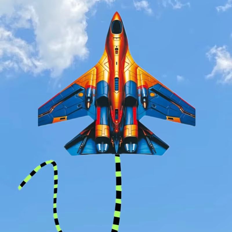 HTMCK Fighter Jet Kite 45cm La - огляд і ціна Kite Easy Fly Kids