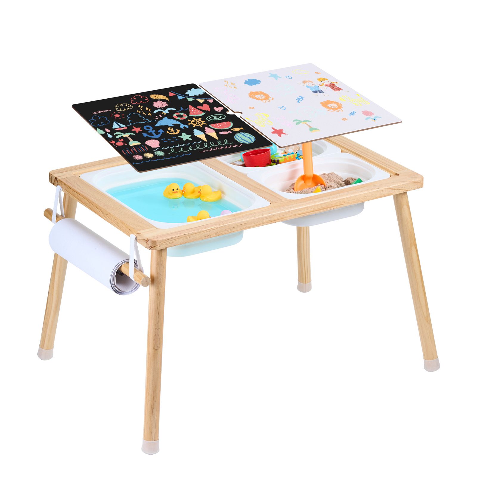 Sensory Table for Toddlers, Ki - огляд і ціна Kids Outdoor Sensory Table