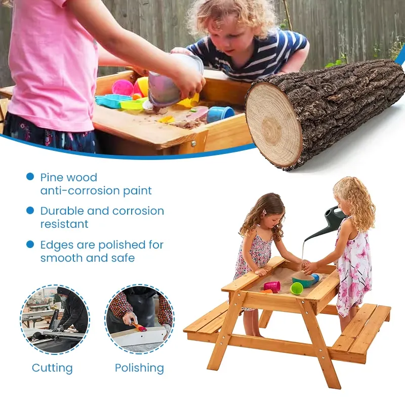 2026 Kindergarten Water Outlet - огляд і ціна Kids Outdoor Activity Table