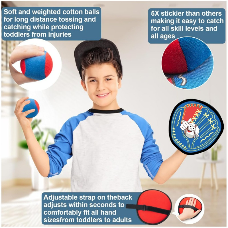 Toss and Catch Ball Set Outdoo - огляд і ціна Kids Outdoor Easter Gifts
