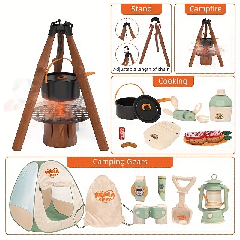 Kids Camping Set Toy Outdoor E - огляд і ціна Kids Outdoor Wendy House