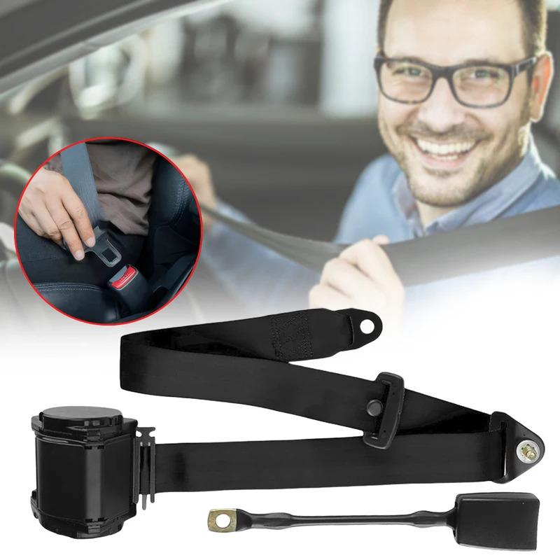 2Pcs Automatic Seat Belt Three - огляд і ціна Swing Seat Belt