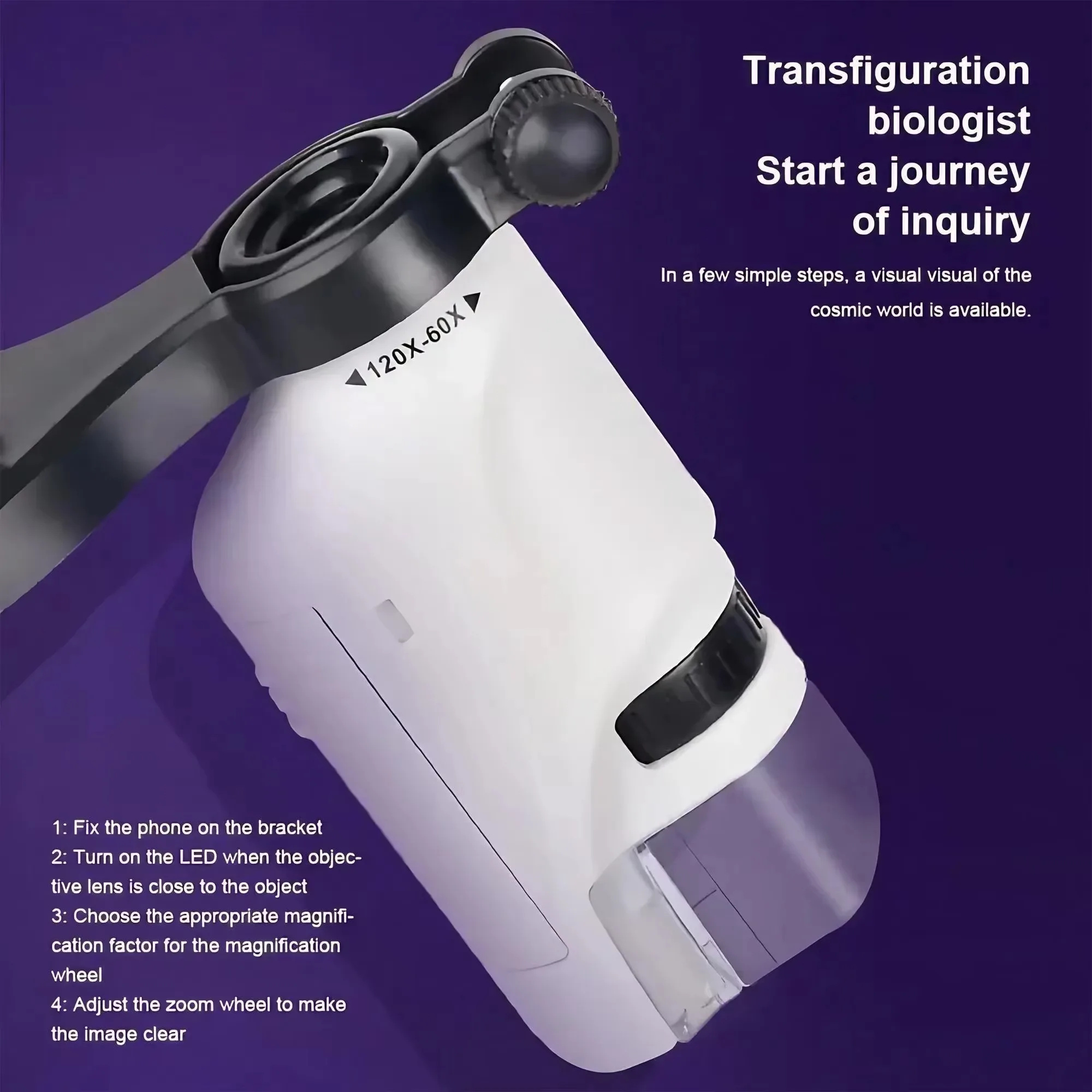 Kids Pocket Microscope Portabl - огляд і ціна Kids Outdoor Microscope