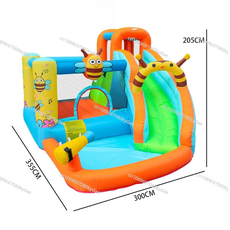 Inflatable Bounce Castle Water - огляд і ціна Kids Indoor Outdoor Trampoline