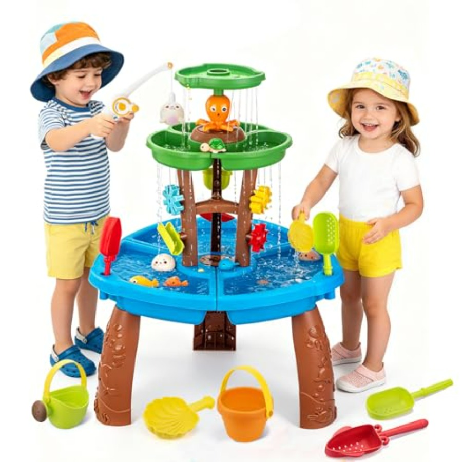 Outdoor water table toys for k - огляд і ціна Kids Outdoor Sensory Table