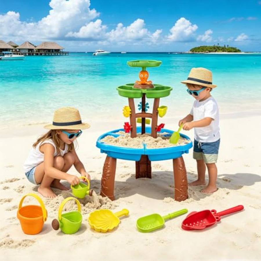 Outdoor water table toys for k - огляд і ціна Kids Outdoor Sensory Table