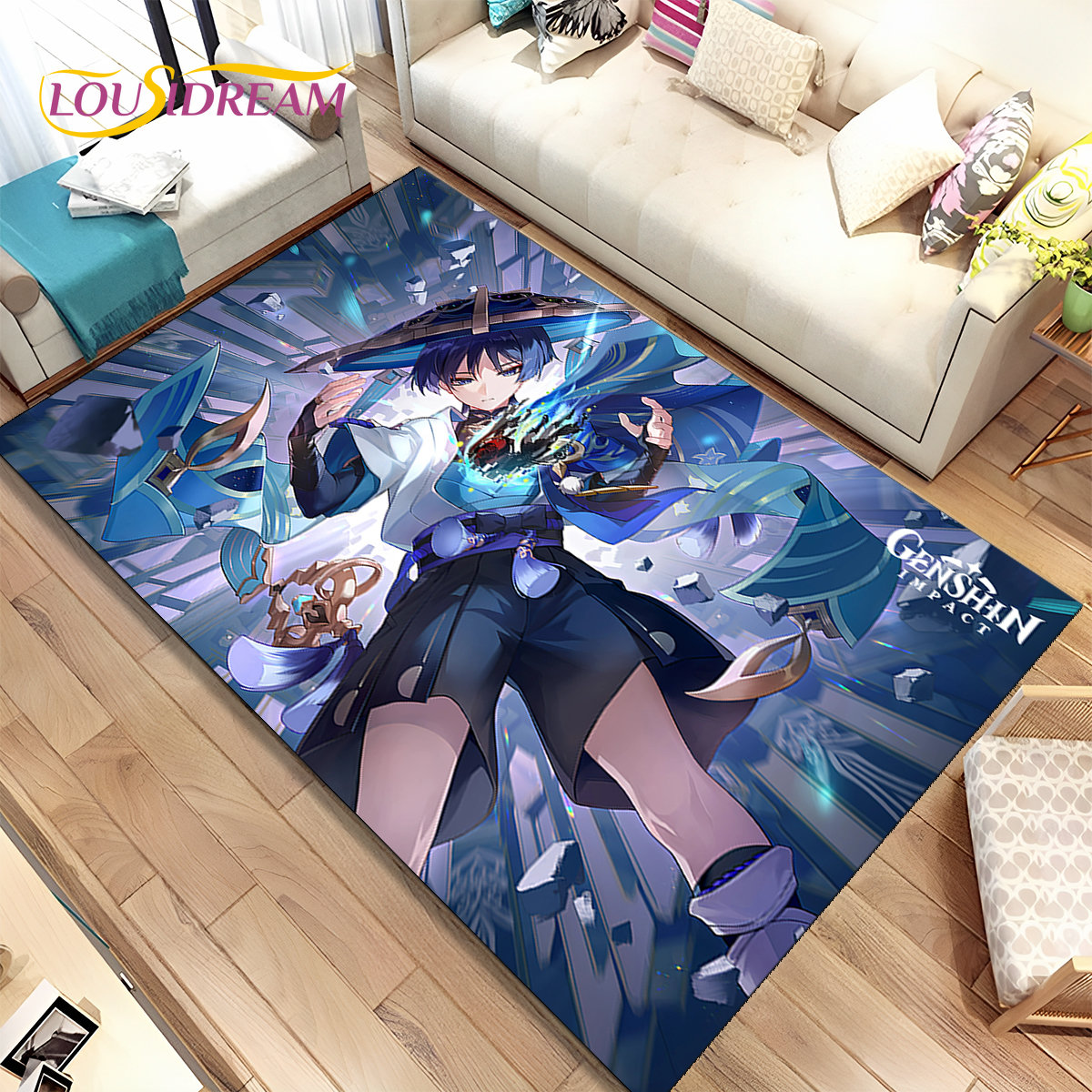 Genshin Impact Cartoon Game Ar - огляд і ціна Kids Outdoor Flooring