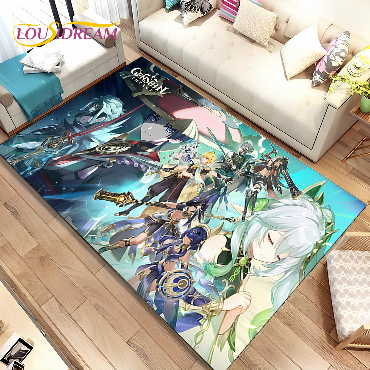Genshin Impact Cartoon Game Ar - огляд і ціна Kids Outdoor Flooring