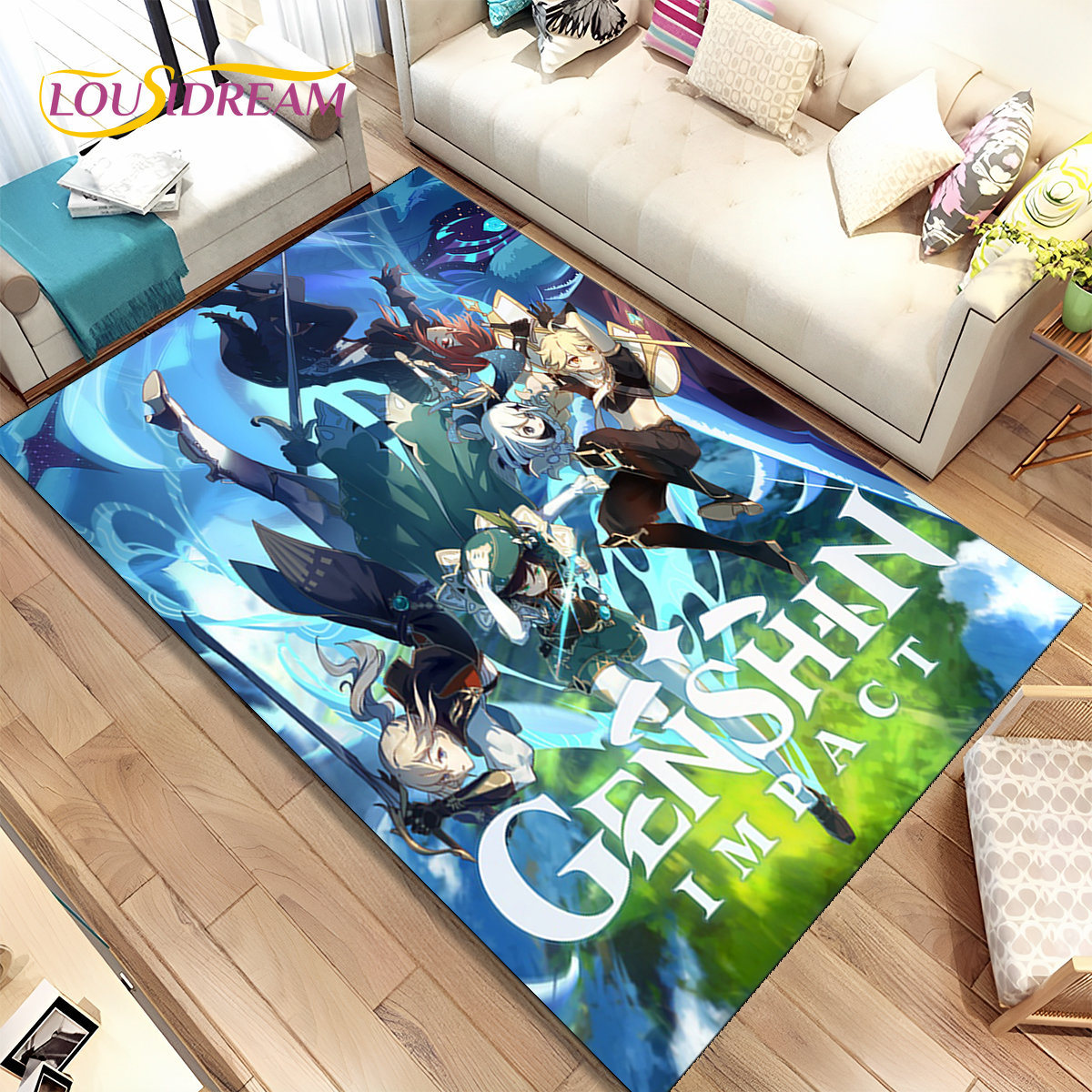 Genshin Impact Cartoon Game Ar - огляд і ціна Kids Outdoor Flooring