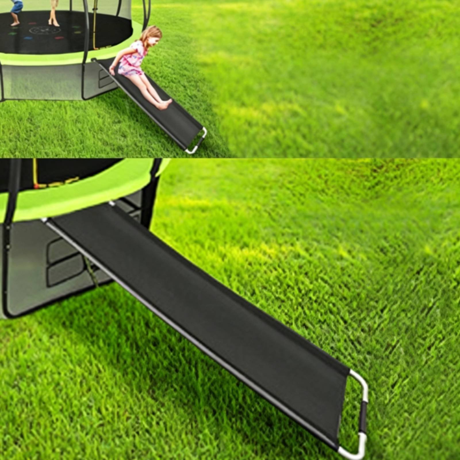 Kids Trampoline with Slide Ind - огляд і ціна Kids Indoor Outdoor Trampoline