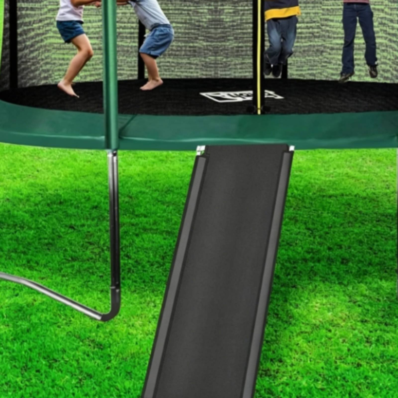 Kids Trampoline with Slide Ind - огляд і ціна Kids Indoor Outdoor Trampoline