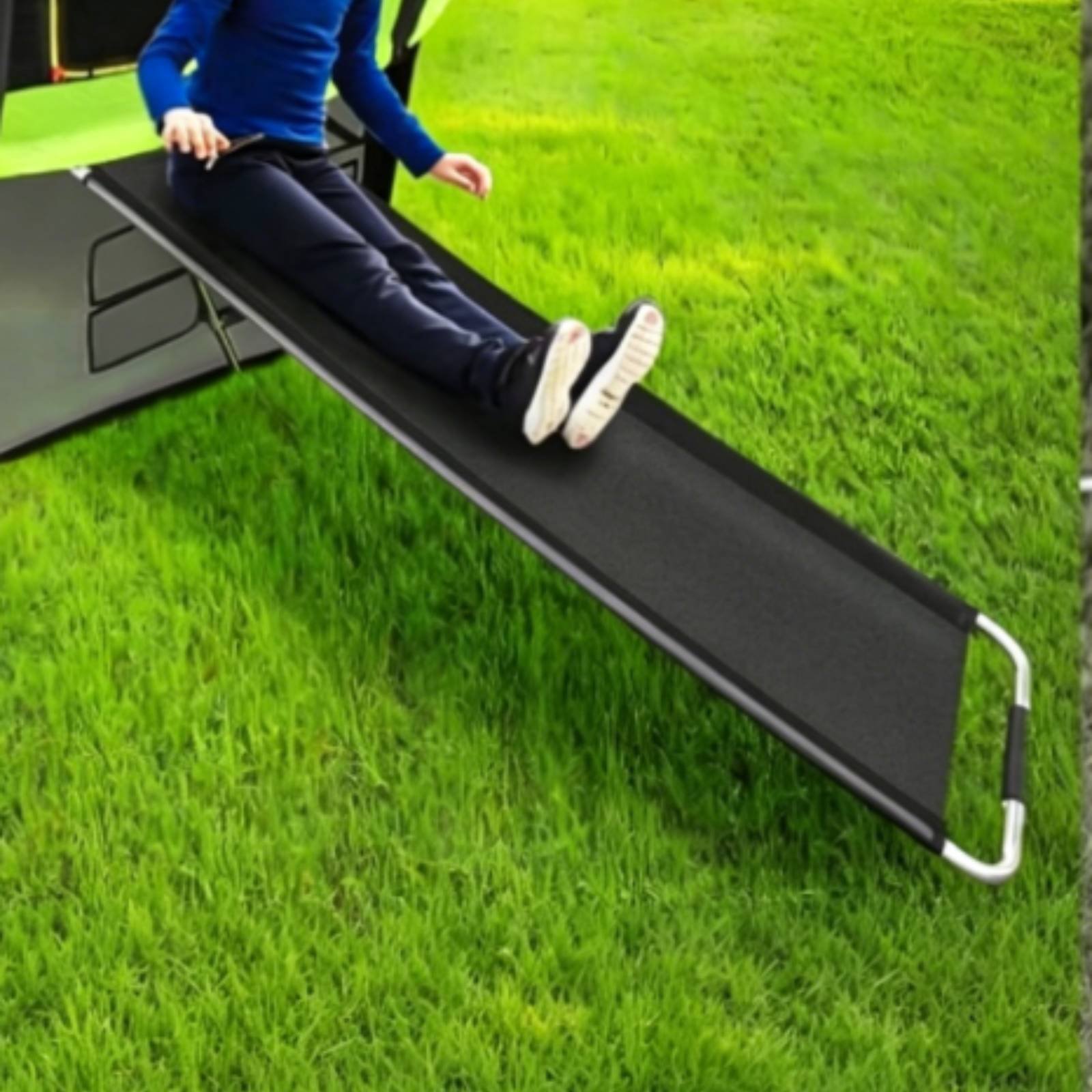 Kids Trampoline with Slide Ind - огляд і ціна Kids Indoor Outdoor Trampoline