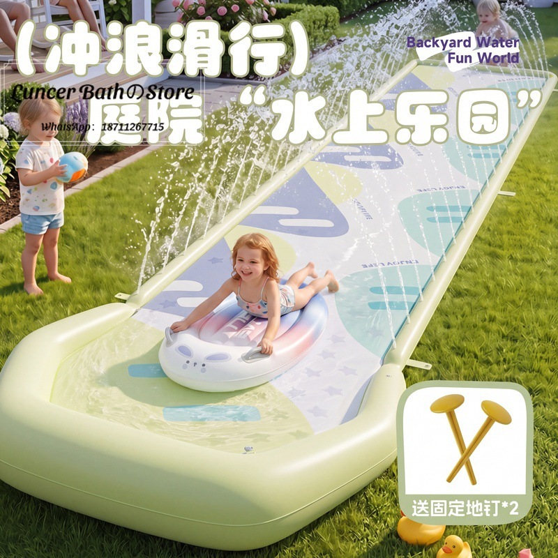Cross-border PVC waterslide Ou - огляд і ціна Outdoor Children'S Park