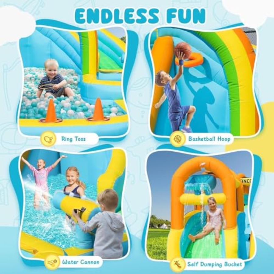 Backyard outdoor inflatable wa - огляд і ціна Kids Outdoor Water