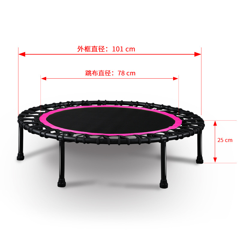 40 Inch Silent Rebounder Tramp - огляд і ціна Kids Indoor Outdoor Trampoline