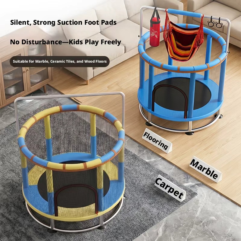 Trampoline with Protective Net - огляд і ціна Kids Indoor Outdoor Trampoline
