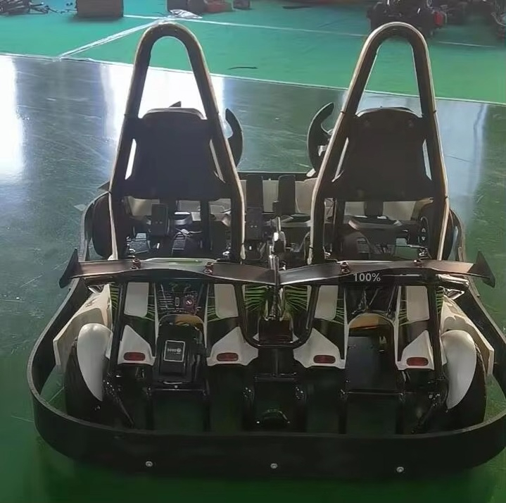 Dual-Seated Electc Racing Kart - огляд і ціна Kids Outdoor Karting