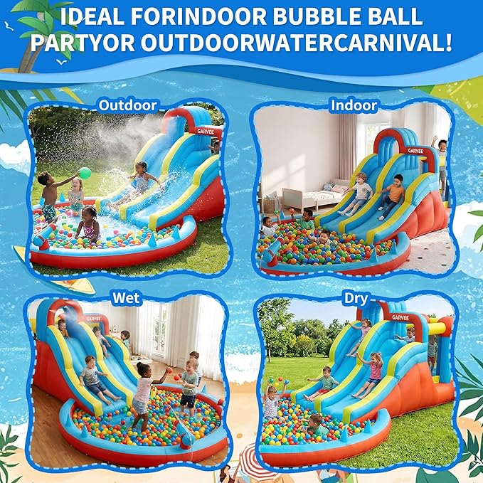 All-Season 8-in-1 Inflatable W - огляд і ціна Kids Outdoor Water