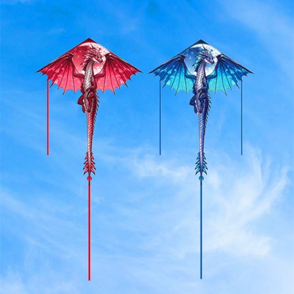 Air Snake Blue Dragon Kite wit - огляд і ціна Kite Easy Fly Kids