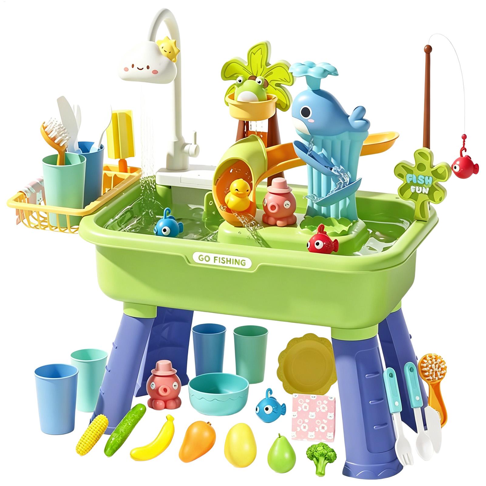Kids Water Table with Pump, Se - огляд і ціна Kids Outdoor Activity Table