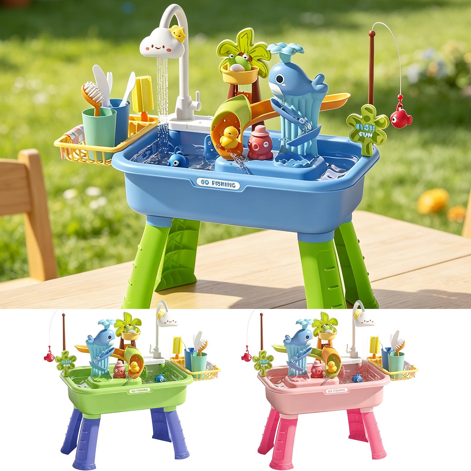 Kids Water Table with Pump, Se - огляд і ціна Kids Outdoor Activity Table