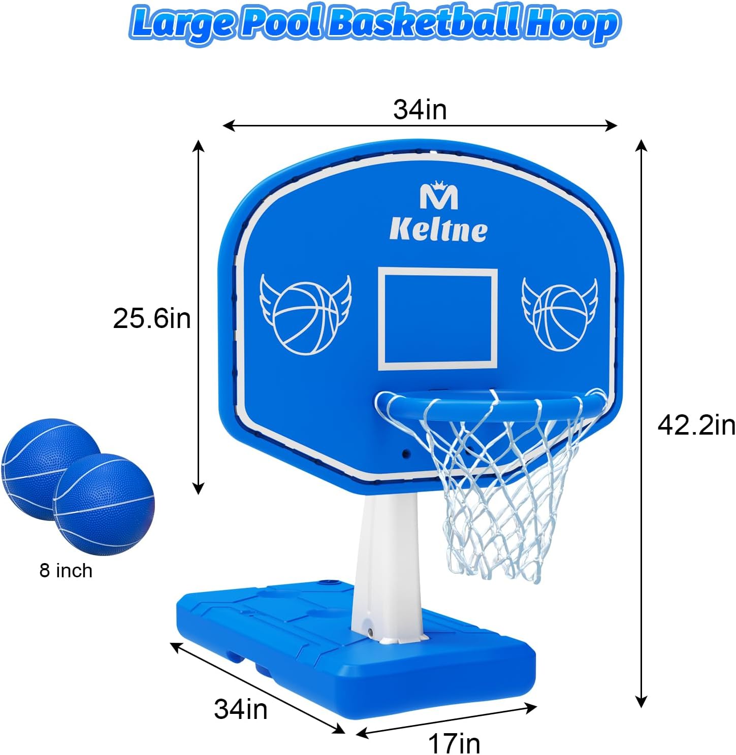 Large Swimming Pool Basketball - огляд і ціна Kids Outdoor Water
