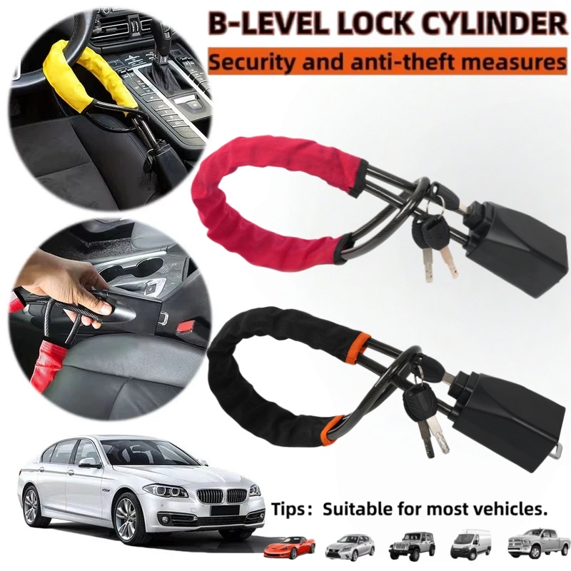 Car Steering Wheel Lock with S - огляд і ціна Swing Seat Belt