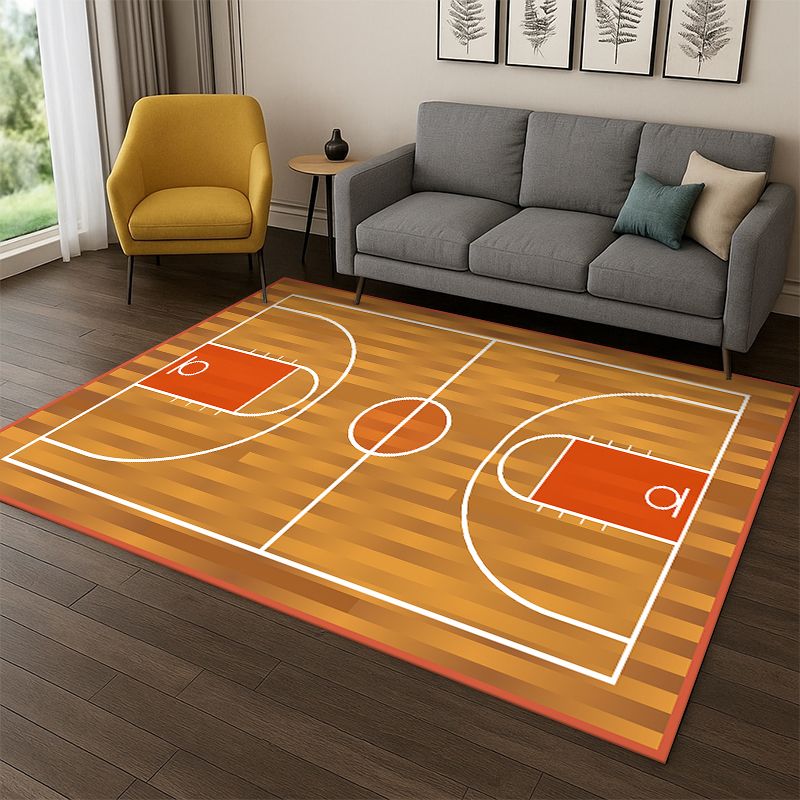 Retro Basketball Court Cartoon - огляд і ціна Kids Outdoor Flooring