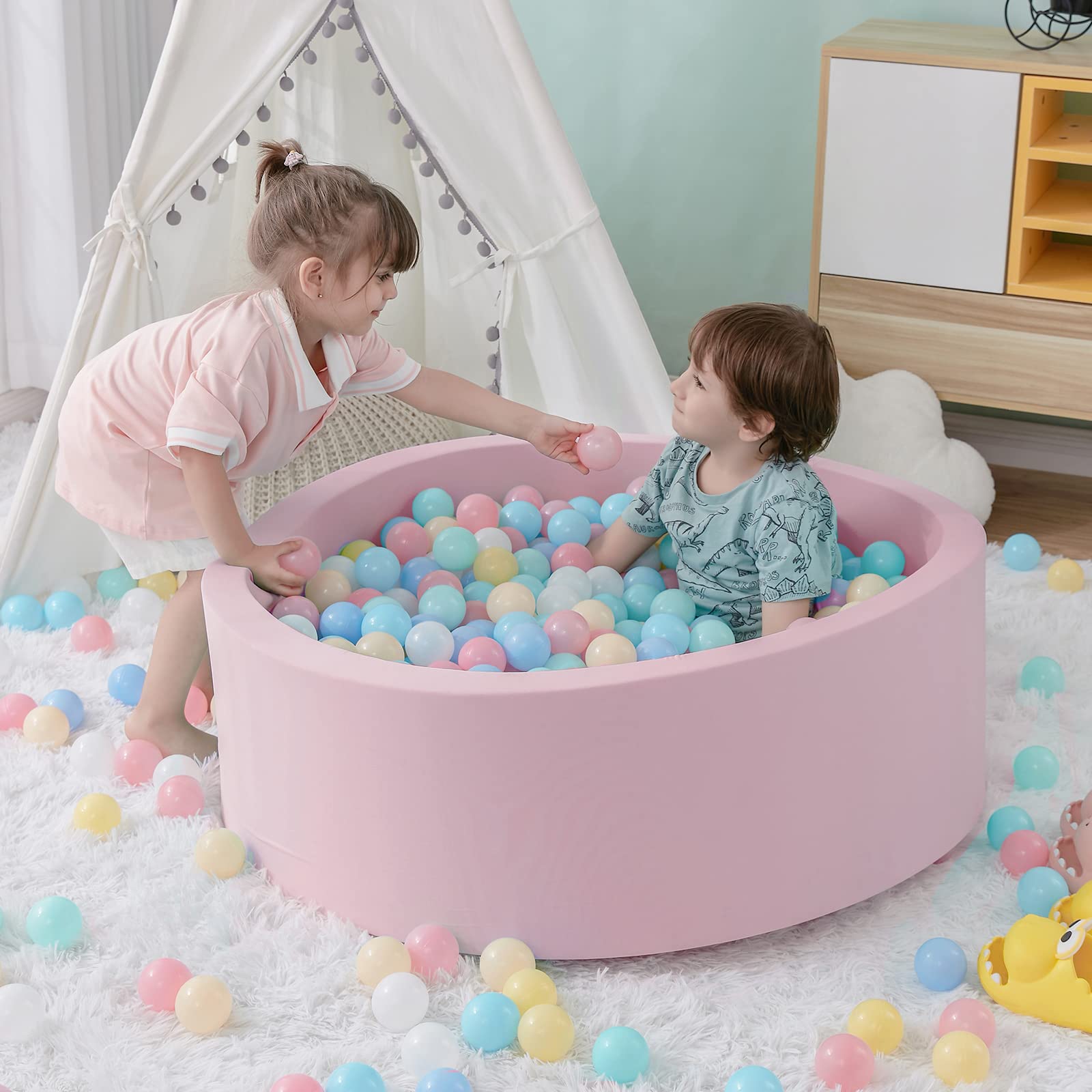 Foam Baby Ball Pit for Toddler - огляд і ціна Kids Outdoor Wendy House
