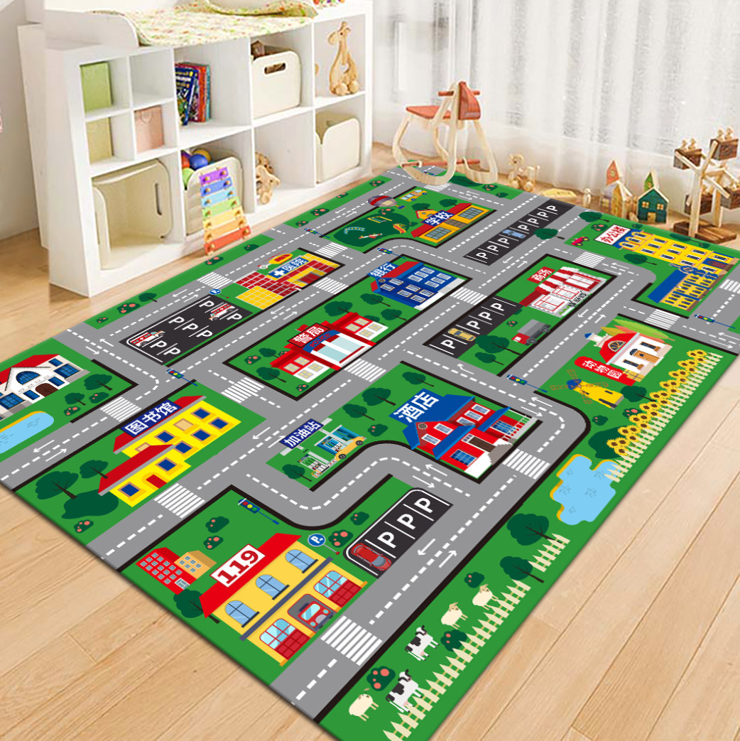 VIKAMA City Road Map Kids Play - огляд і ціна Kids Outdoor Flooring