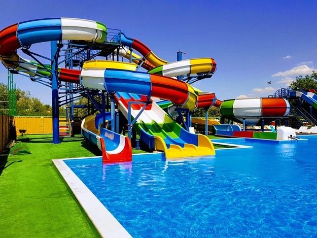 Outdoor Aqua Water Park Equipm - огляд і ціна Outdoor Children'S Park