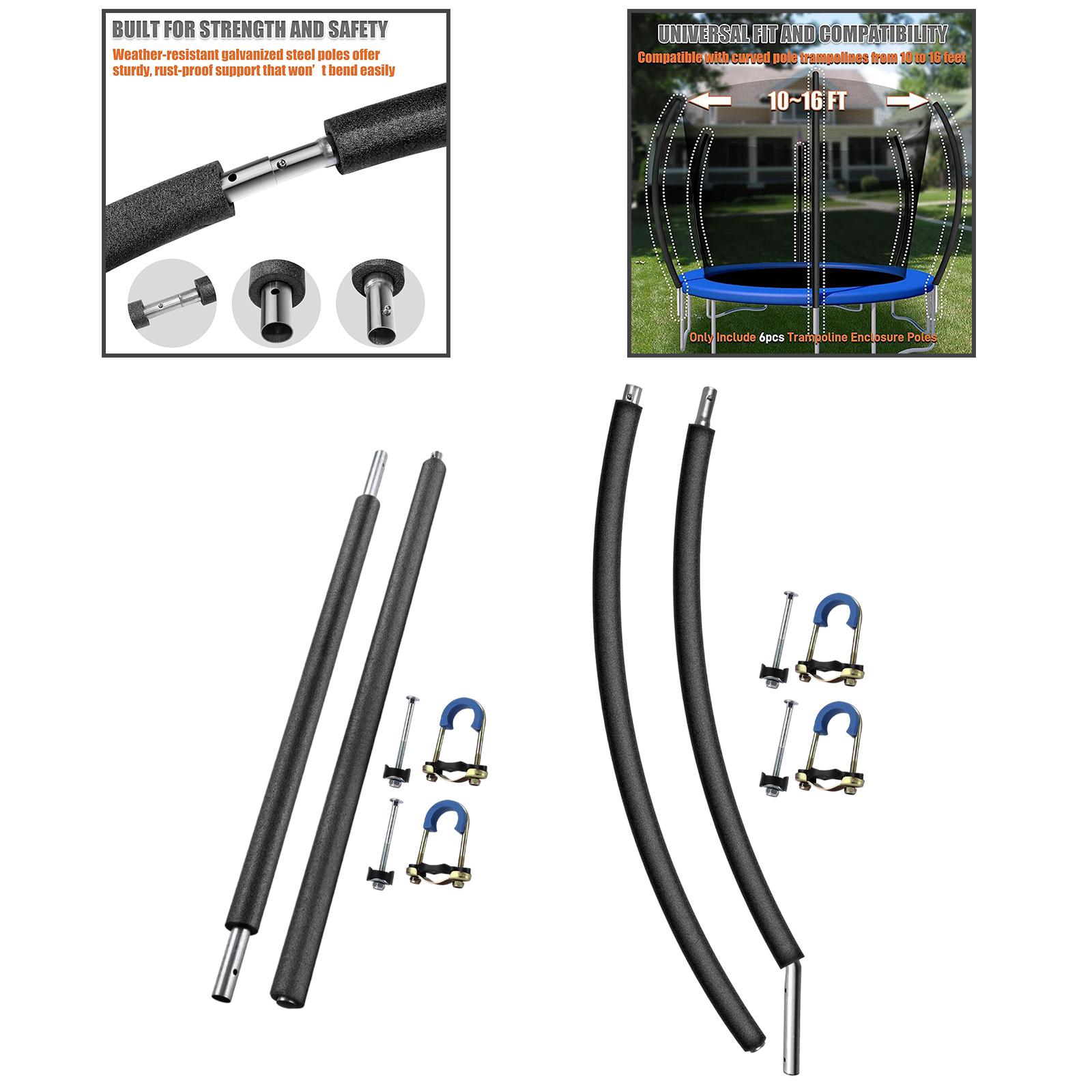 Two Section Trampoline Poles w - огляд і ціна Kids Indoor Outdoor Trampoline