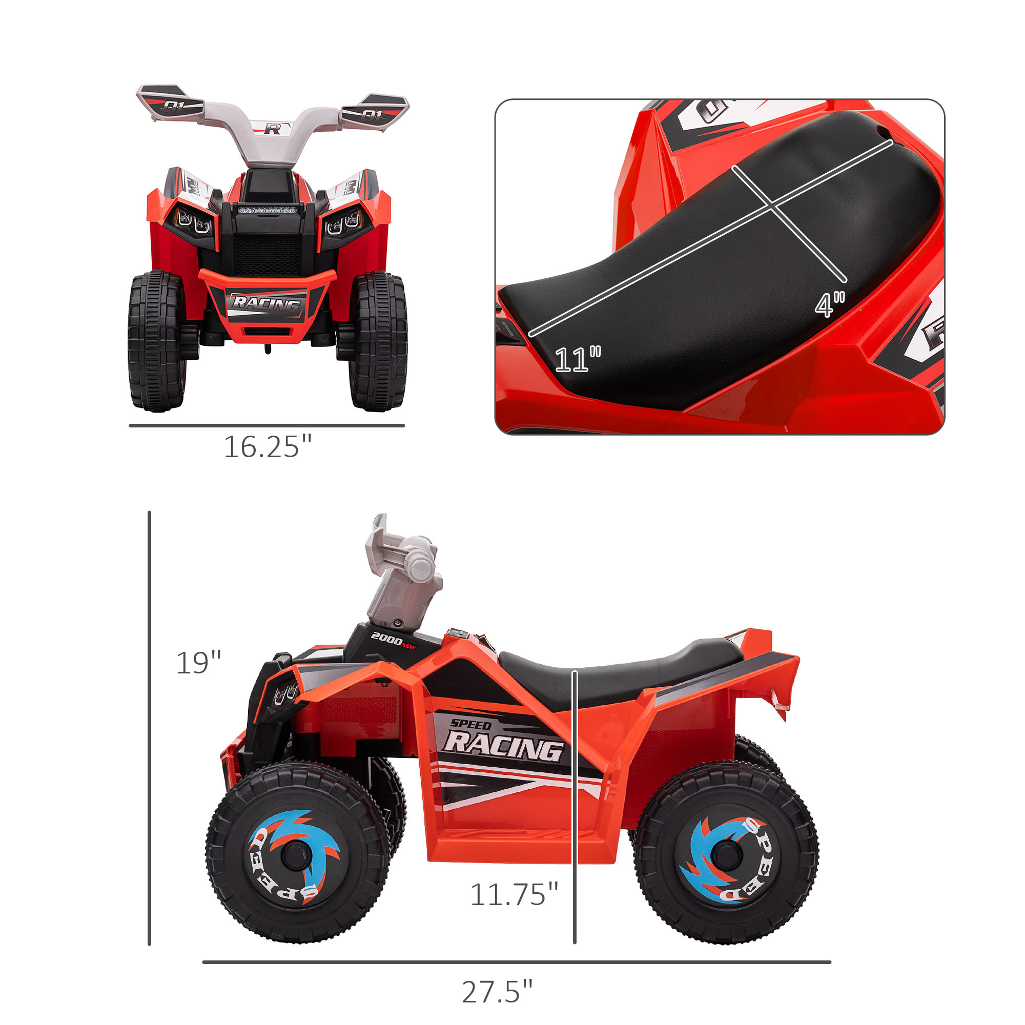 Car 6V with Kids Durable Desig - огляд і ціна Kids Outdoor Play Yard