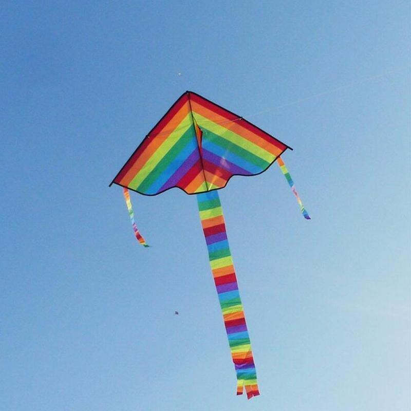 Easy Flying ! Large Colorful R - огляд і ціна Kite Easy Fly Kids