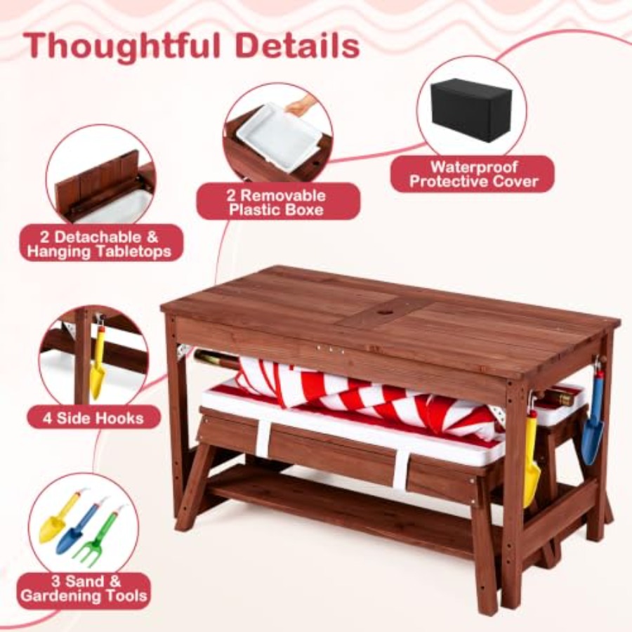 Outdoor kids picnic table for  - огляд і ціна Kids Outdoor Water