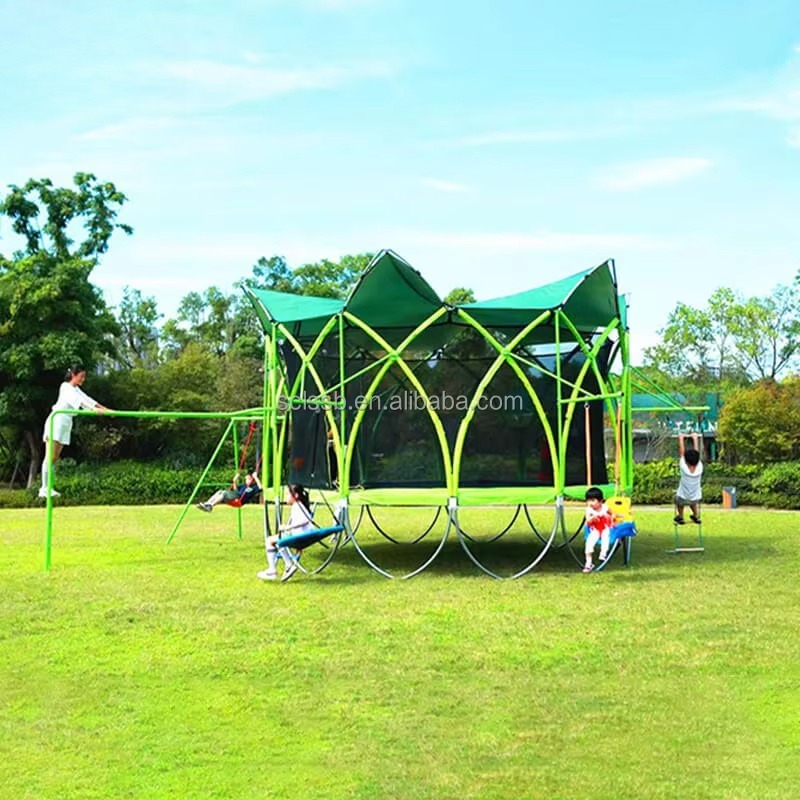 12ft Gymnastic Outdoor Trampol - огляд і ціна Outdoor Children'S Park