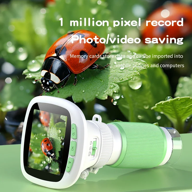 Kids Handheld Microscope with  - огляд і ціна Kids Outdoor Microscope