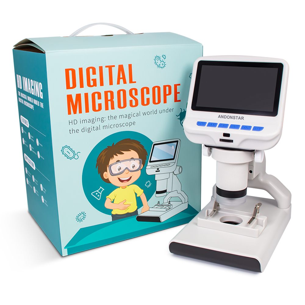 Andonstar 4.3Inch Chlidren 2MP - огляд і ціна Kids Outdoor Microscope