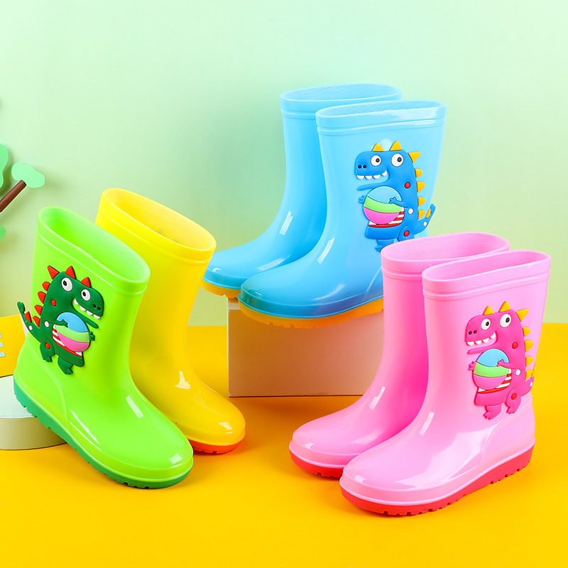 Kids Dinosaur Rain Boots Child - огляд і ціна Kids Outdoor Water